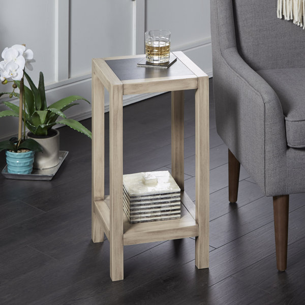 Union Rustic Hummel Wood Square Small End Table & Reviews Wayfair